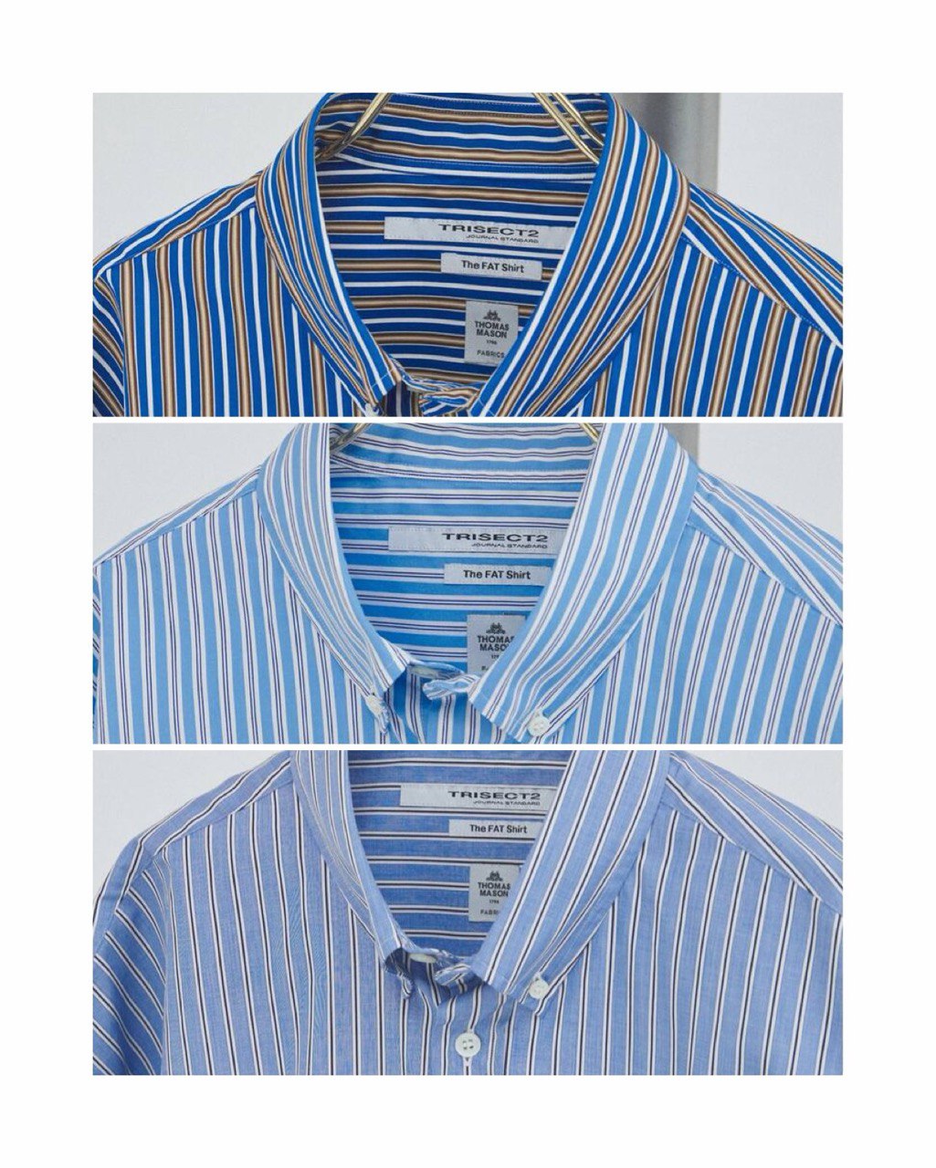 THOMAS MASON FAT SILHOUETTE BUTTON-DOWN SHIRT