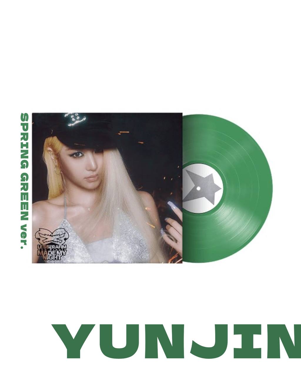 【10月下旬店方出貨預計】LE SSERAFIM - 2nd Single Album 'Made My Night' VINYL