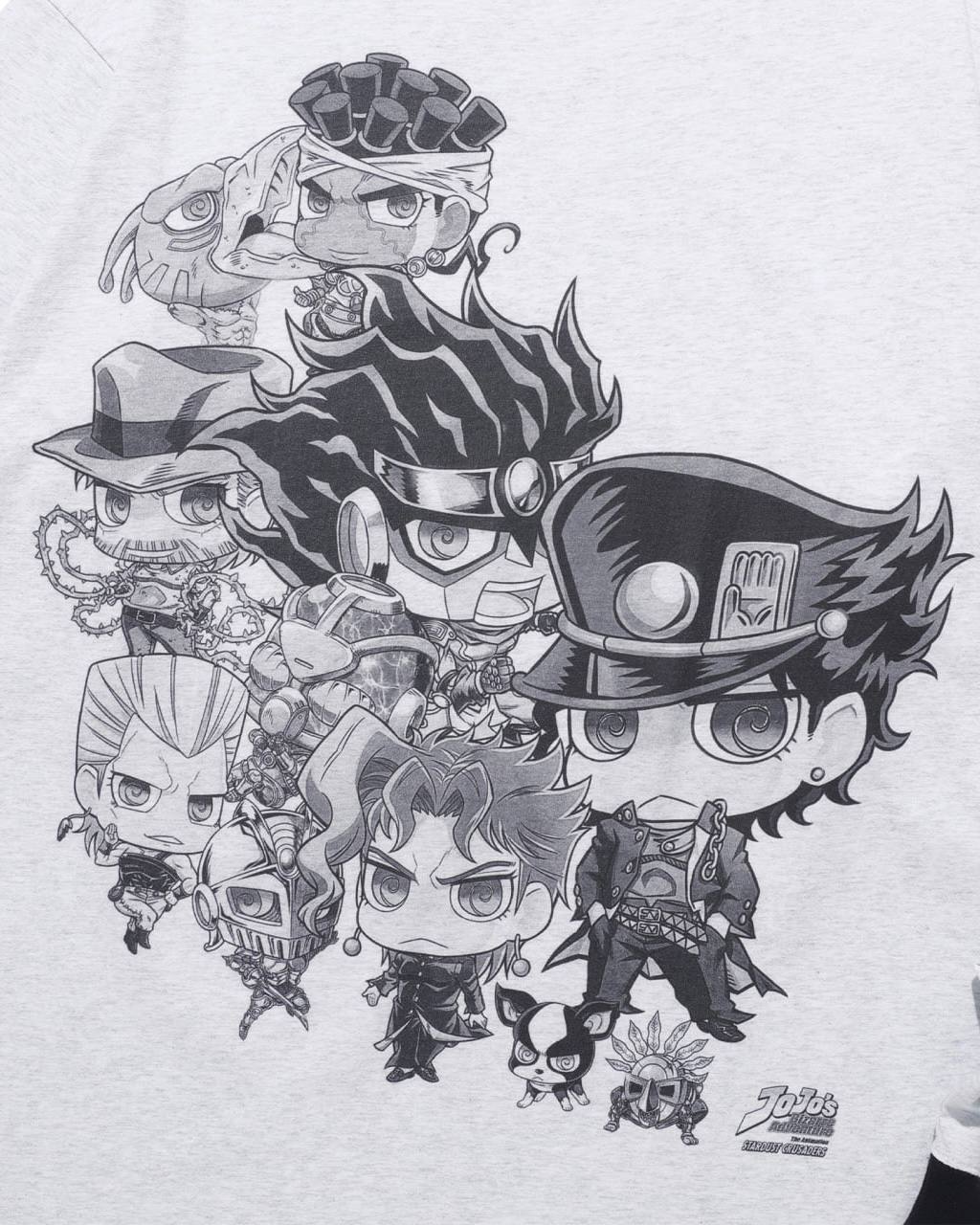 Nice Ghost Club x jojo's stardust crusaders - BIG BIG LS TEE
