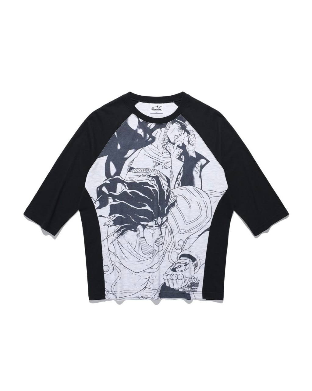 Nice Ghost Club x jojo's stardust crusaders -  3/4 SLEEVE TEE