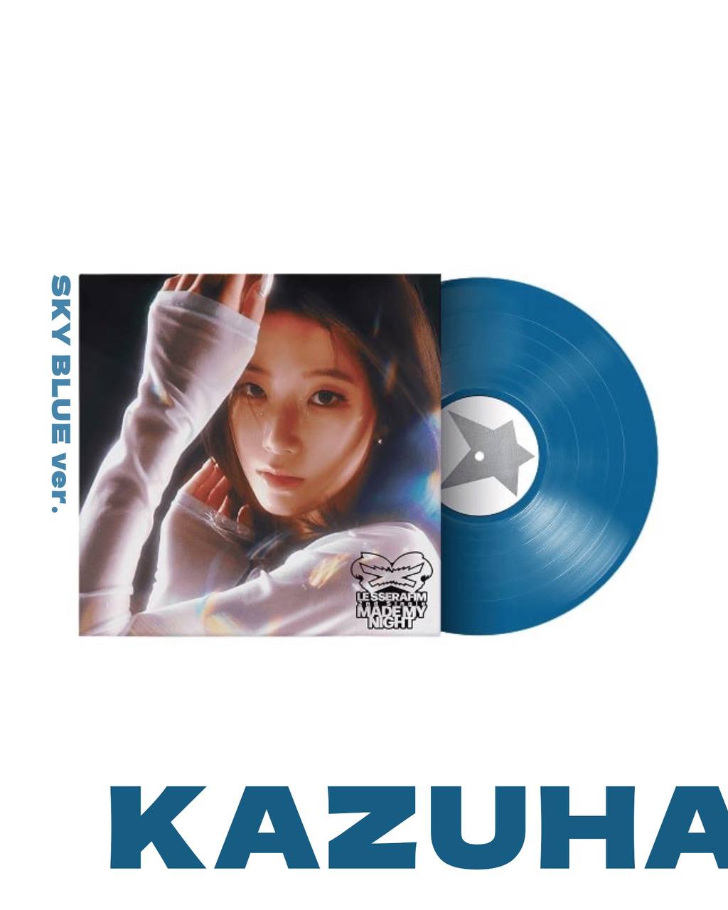 【10月下旬店方出貨預計】LE SSERAFIM - 2nd Single Album 'Made My Night' VINYL