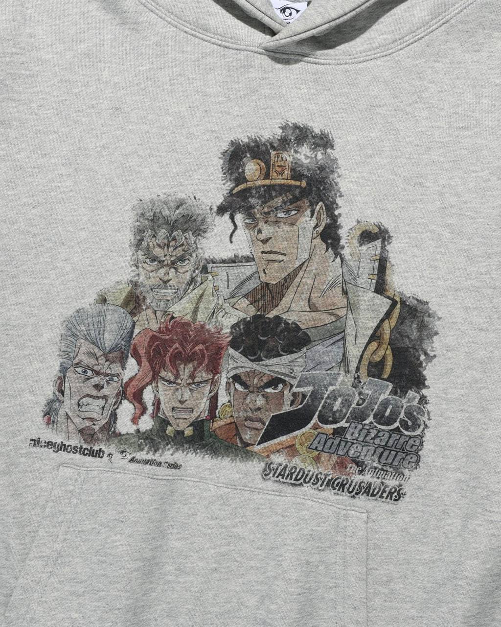Nice Ghost Club x jojo's stardust crusaders - HOODIE