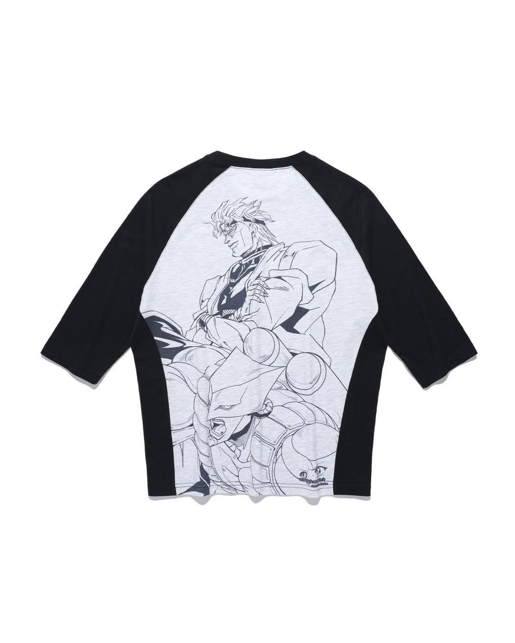 Nice Ghost Club x jojo's stardust crusaders -  3/4 SLEEVE TEE