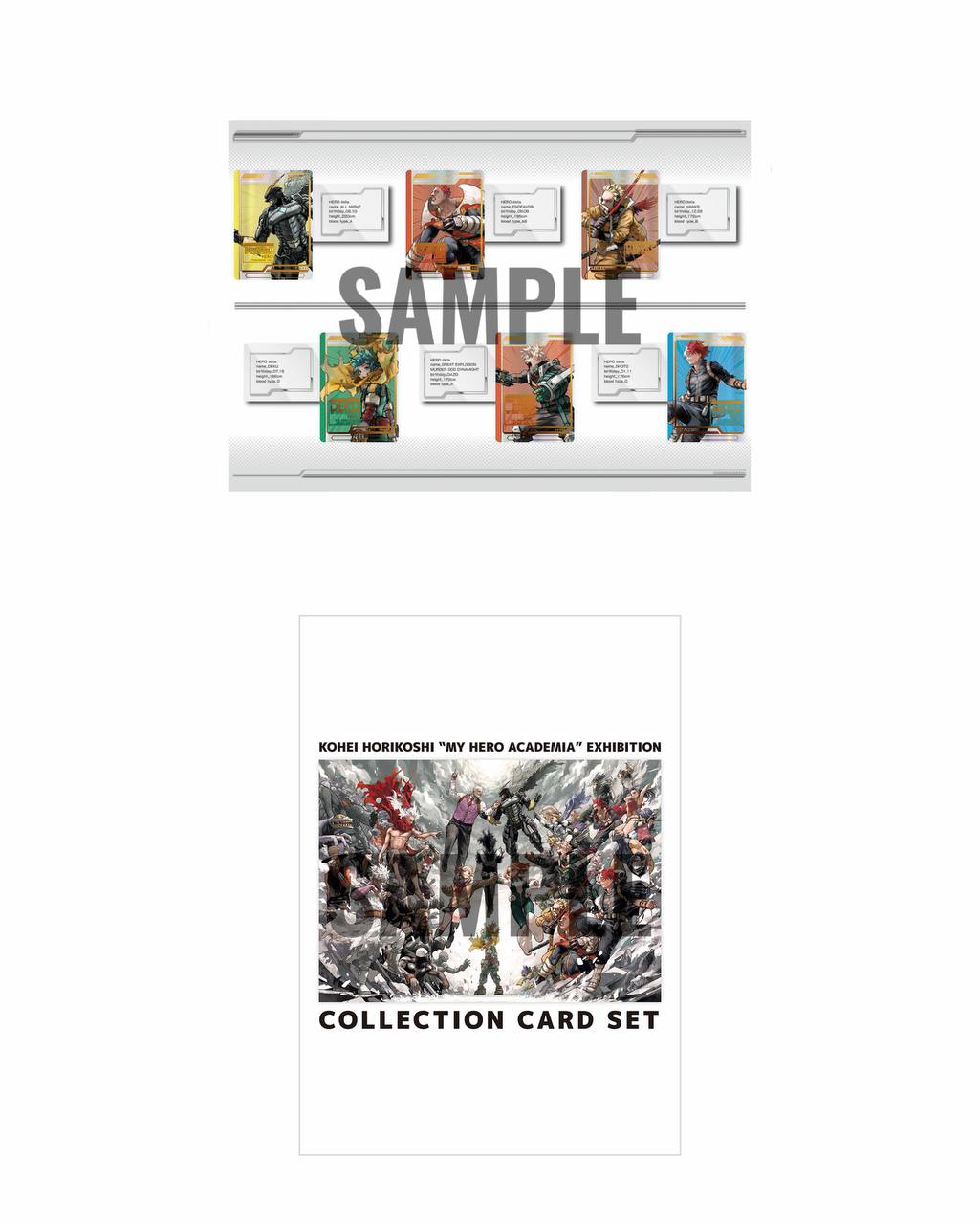 我的英雄學院 原畫展 / 入場特典 COLLECTION CARD SET【現貨】