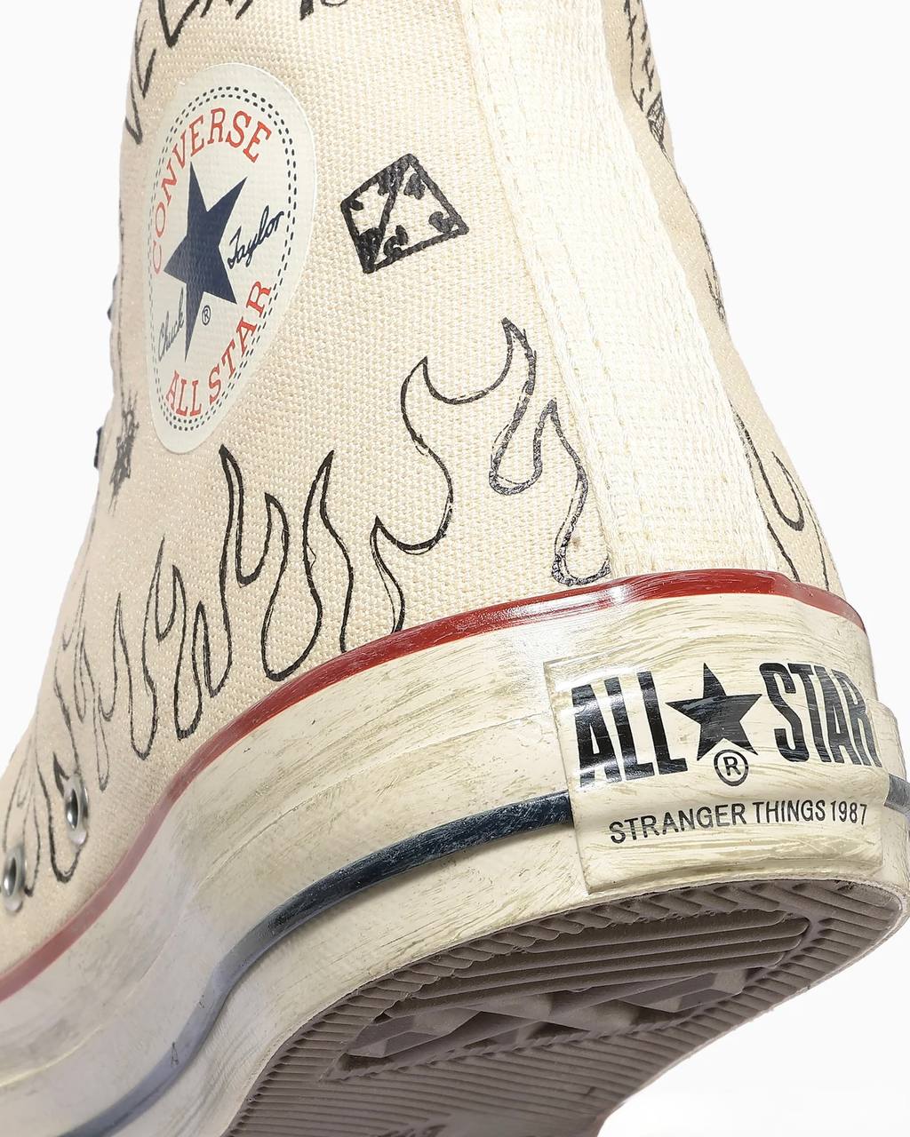 CONVERSE x STRANGER THINGS 5 / ALL STAR AGED 87 HC HI