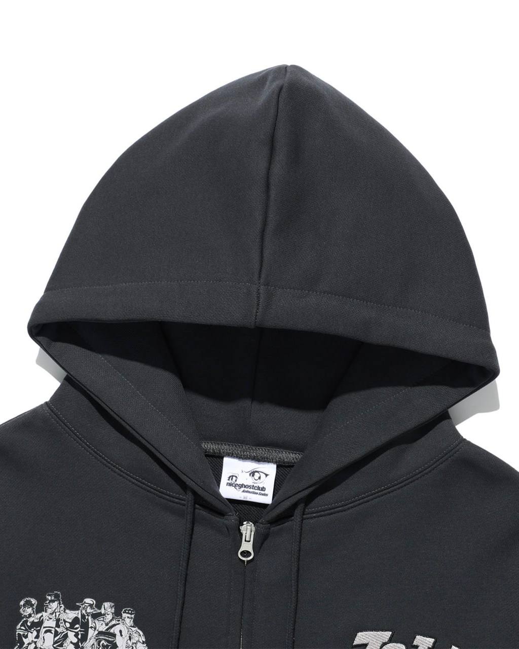 Nice Ghost Club x jojo's stardust crusaders - HOODIE ZIP UP