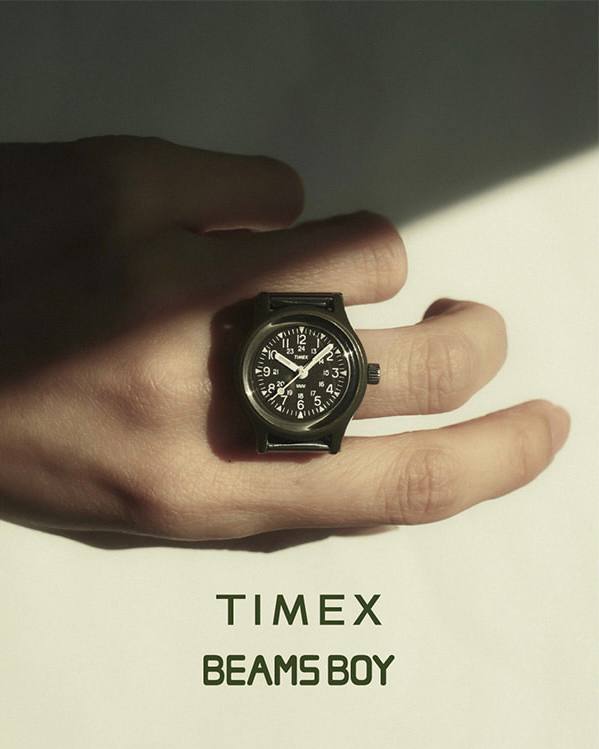 BEAMS 50th Anniversary / BEAMS BOY x TIMEX 別注RING WATCH Camper