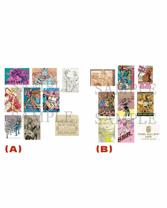 【7月中旬〜下旬店方出貨預計】JOJOCARAVAN - POST CARD 8枚 SET (A/B)